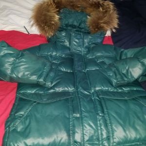 Luxurious ADD unisex kids down puffer  coat EC..
